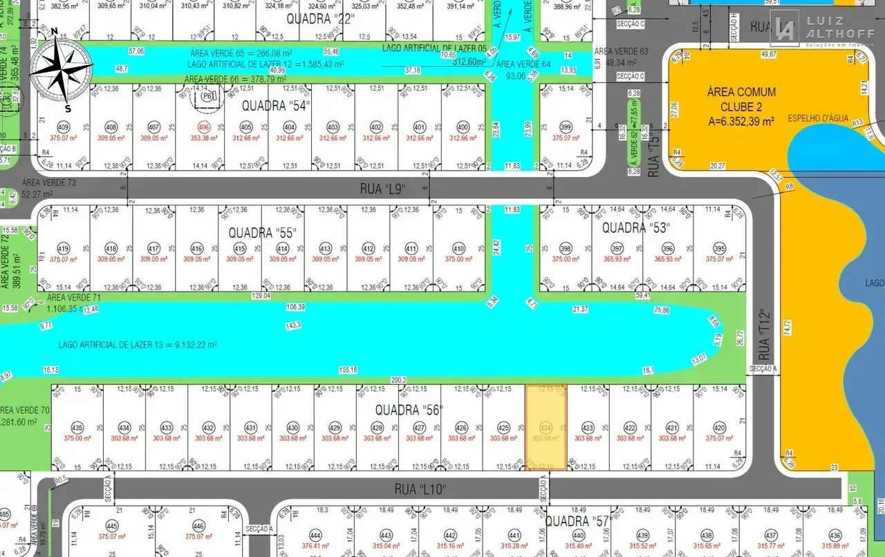 Terreno com 303 m² à venda - Pedra Branca, Palhoça/SC - Foto 2