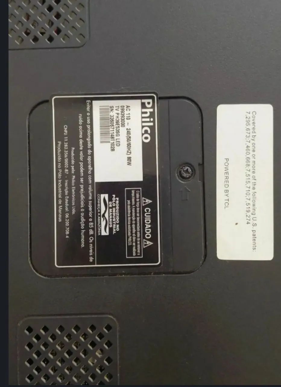 TV LED  PHILCO PH3953SG (p/ retirada de peças) - Foto 3