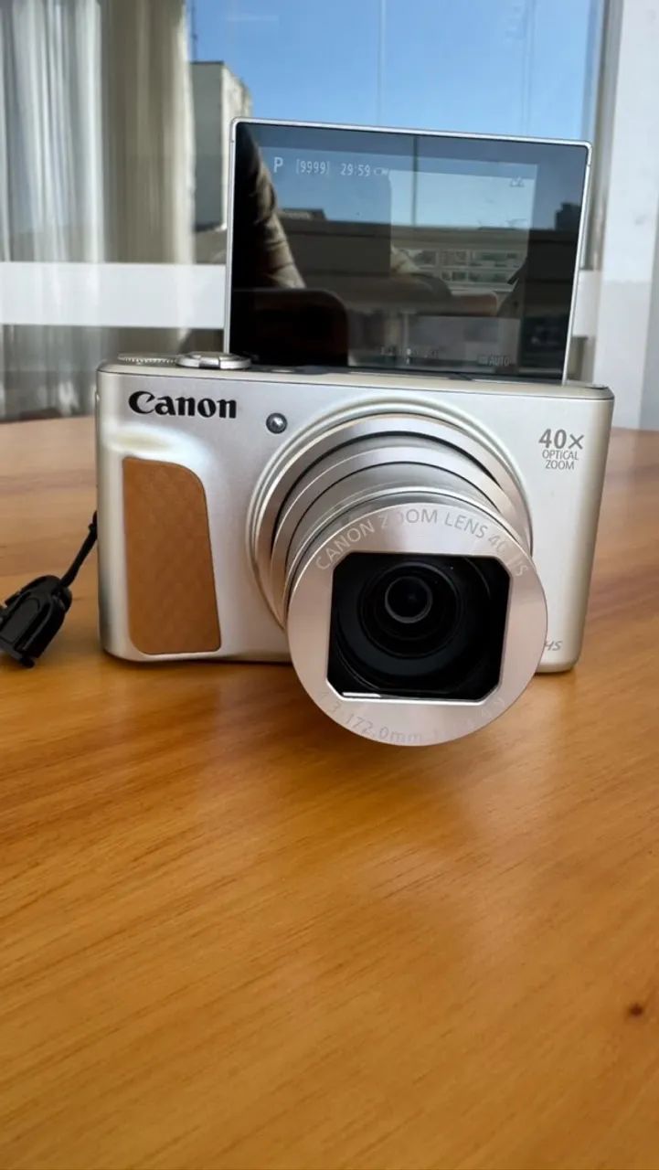 Canon PowerShot SX740 HS ? Completa com Acessórios - Câmeras e