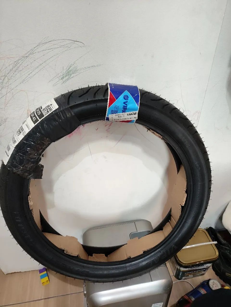 PNEU VIPAL 100 \ 90 \ 18 M\C 56P - Foto 3