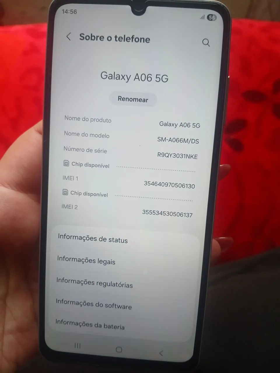 Vende-se celular Samsung A06 5G - Foto 4