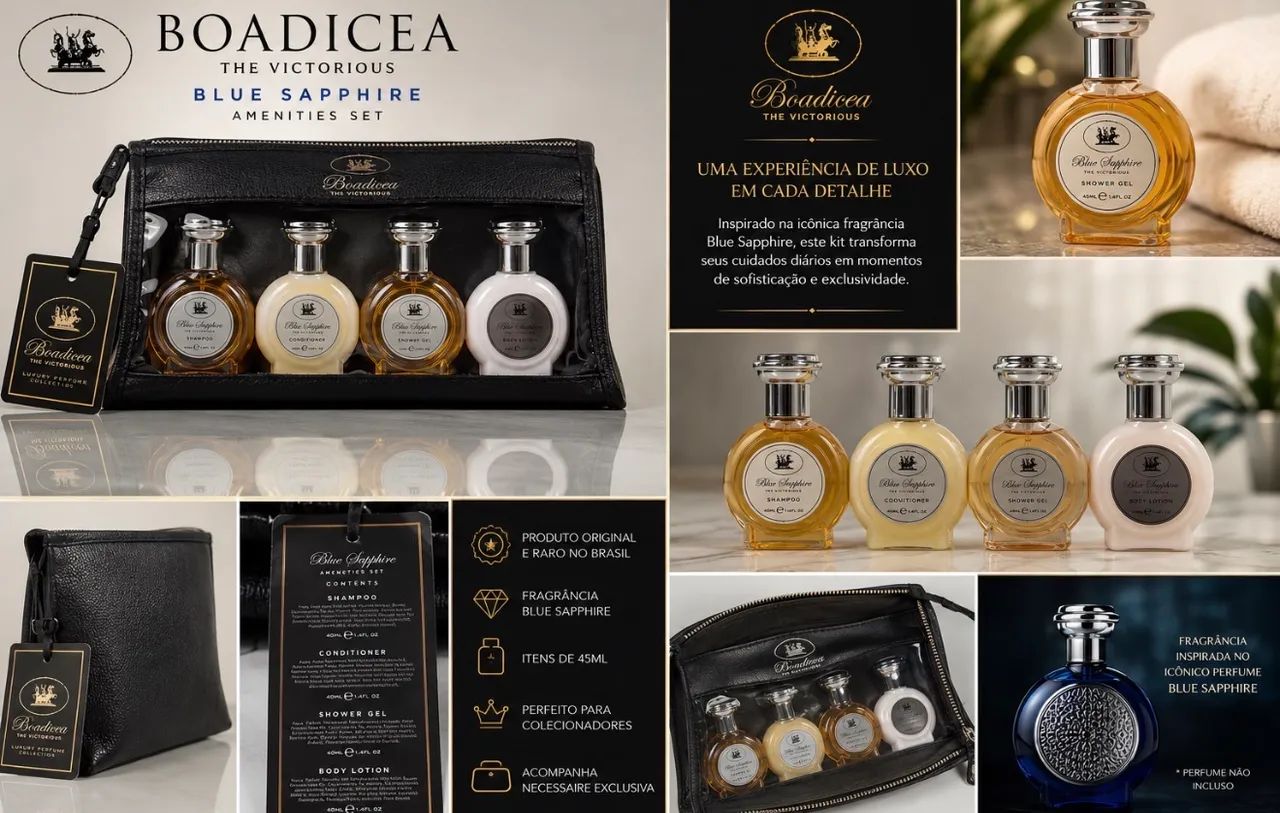 BOADICEA THE VICTORIOUS - BLUE SAPPHIRE Kit Original de Luxo  - Foto 3