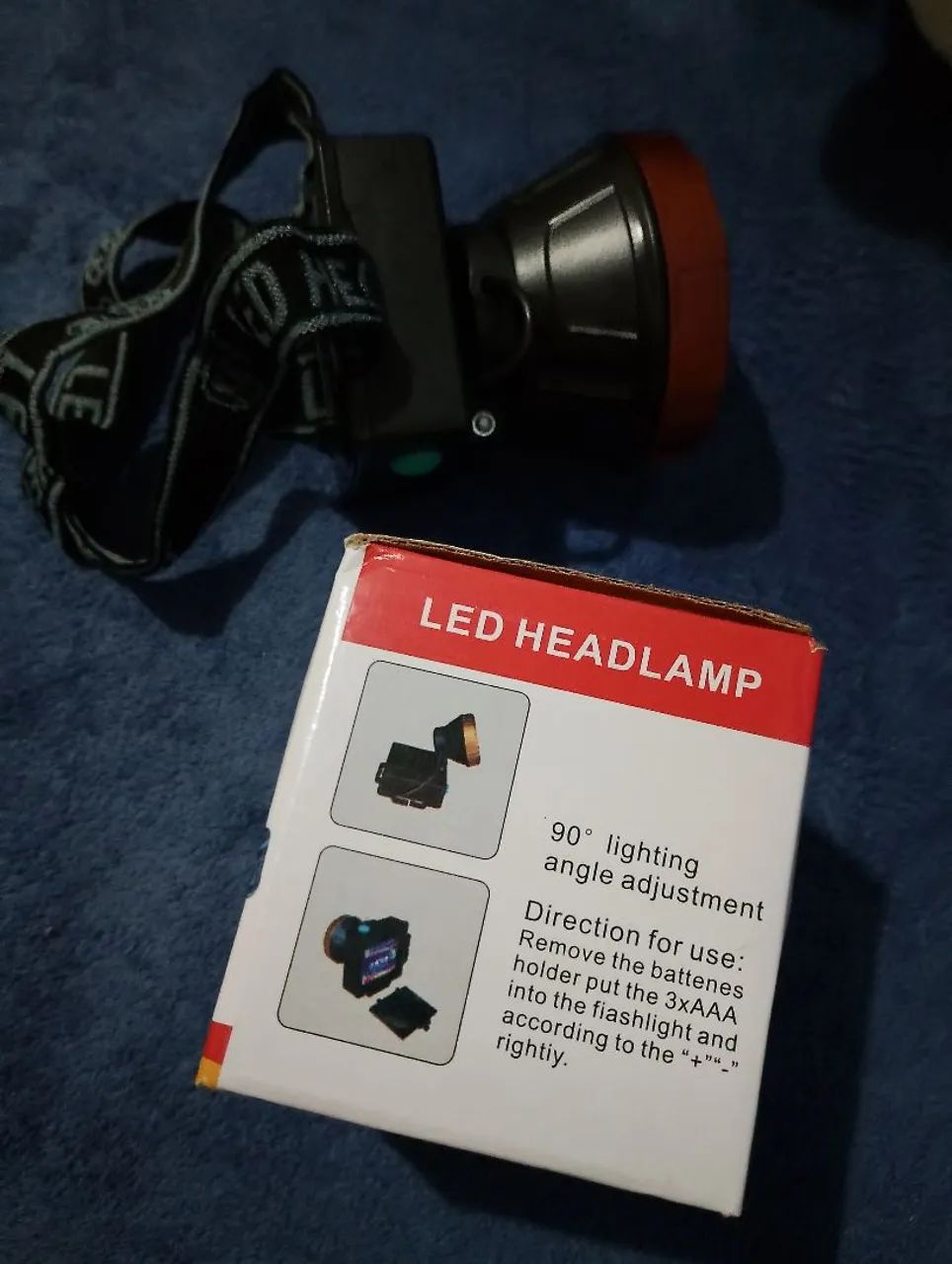 Lanterna de cabeça - Foto 5