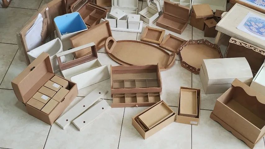 Peças Novas em MDF Cru - Foto 3