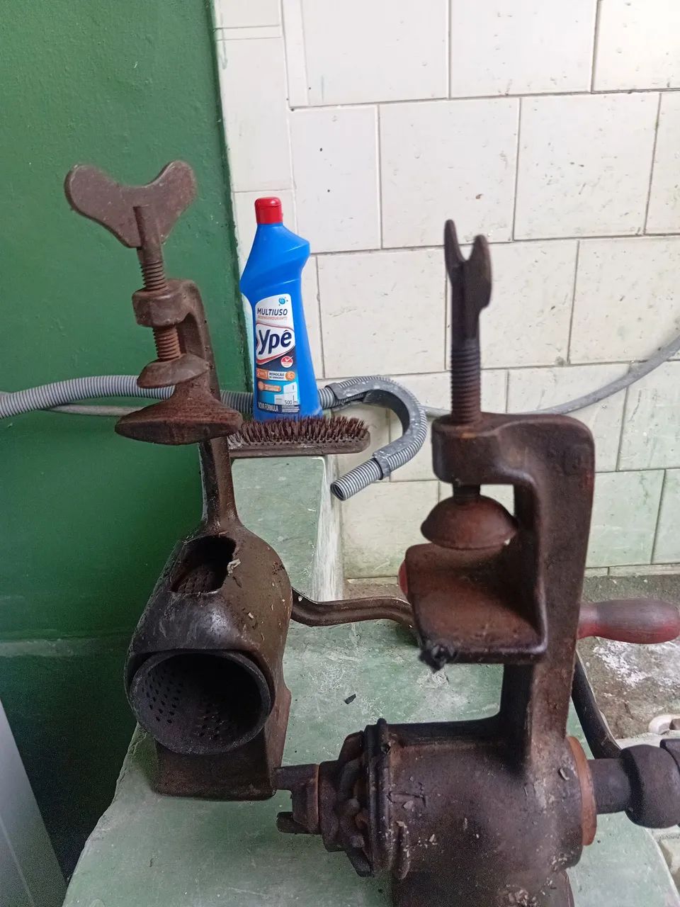 Moedor antigo de carne  - Foto 2