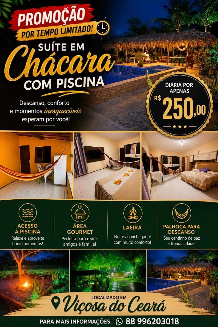 Aluguel de suíte em Viçosa do Ceará