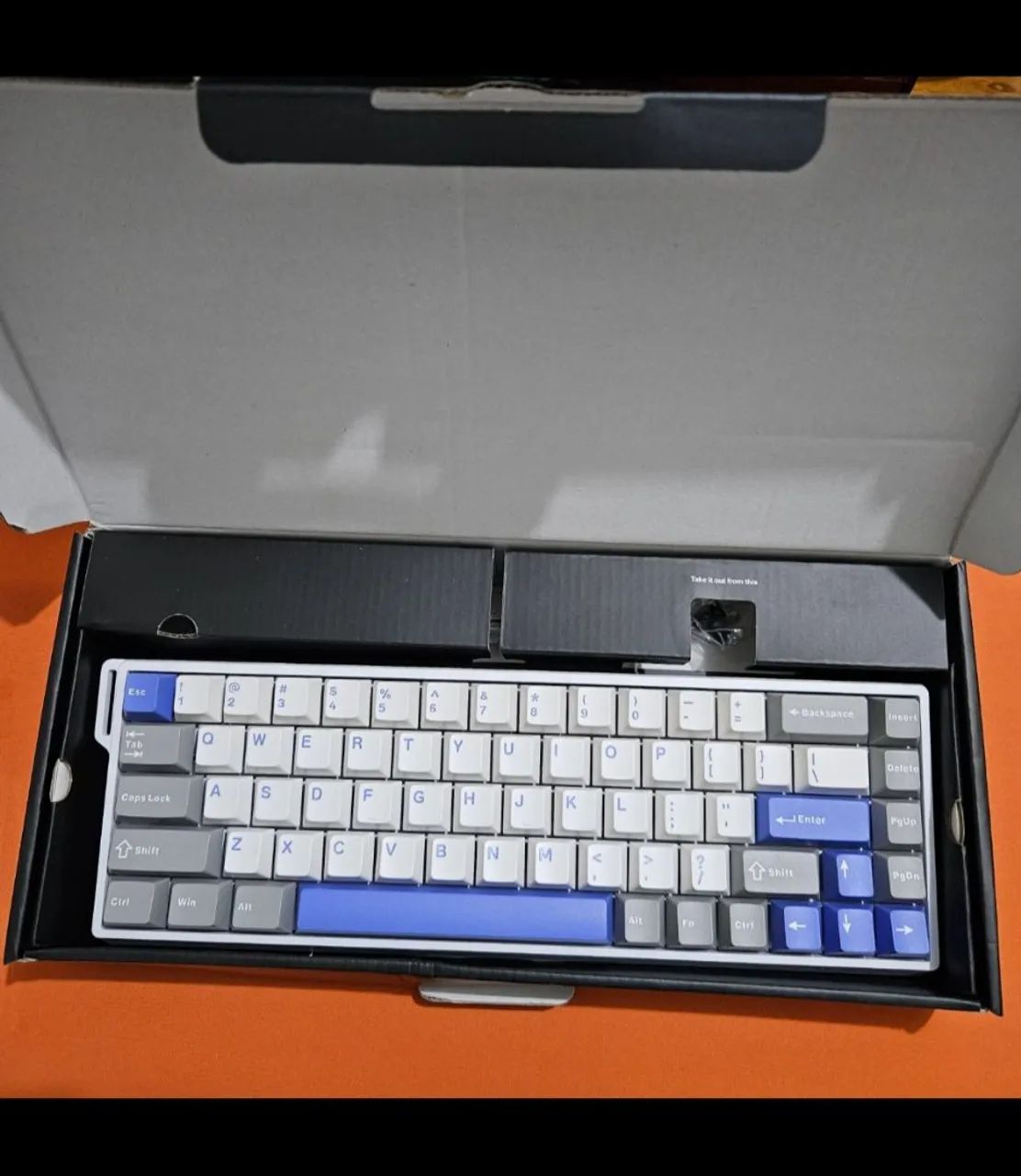 Teclado Com Switch Magnético Aula Win 68 HE MAX 8KHZ (NOVO