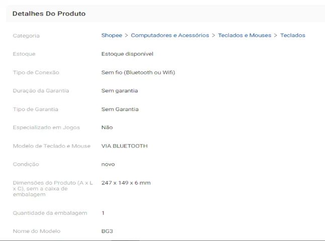 KIT Teclado + Mouse Via Bluetooth Compacto e Design Moderno - Foto 4