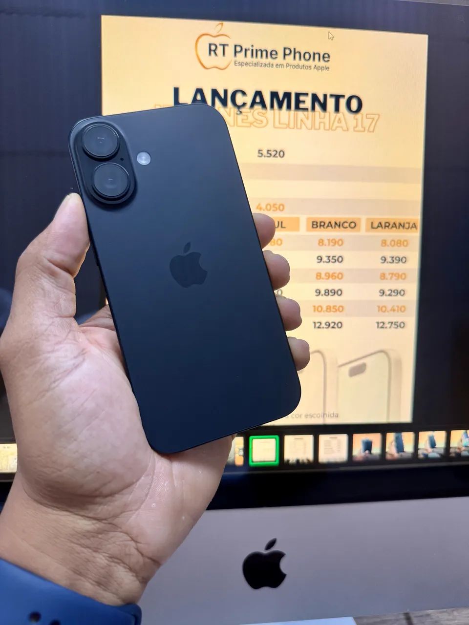 Iphone 16 128gb preto 