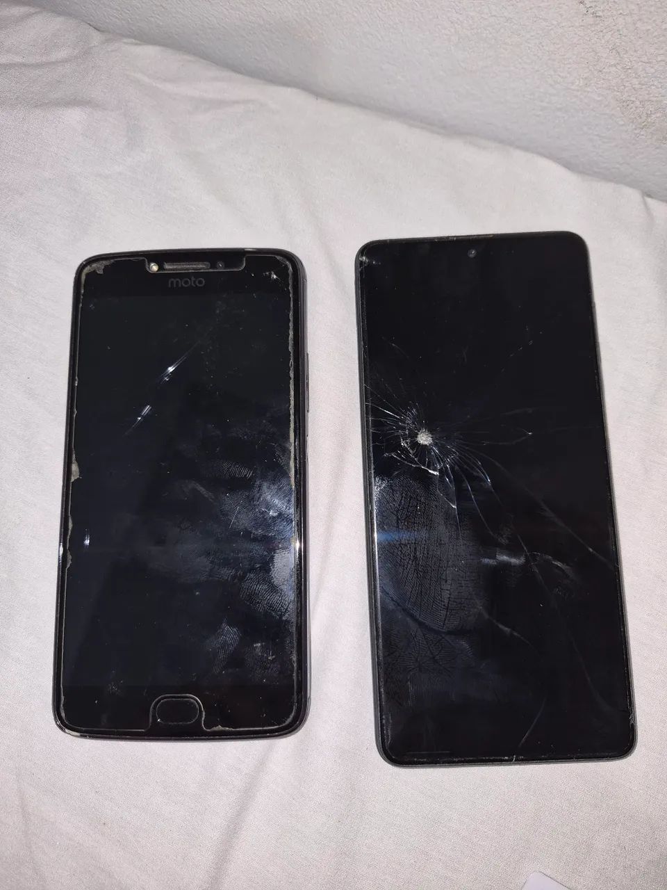 Vende-se Samsung M51 e Moto E4 Plus para peças 