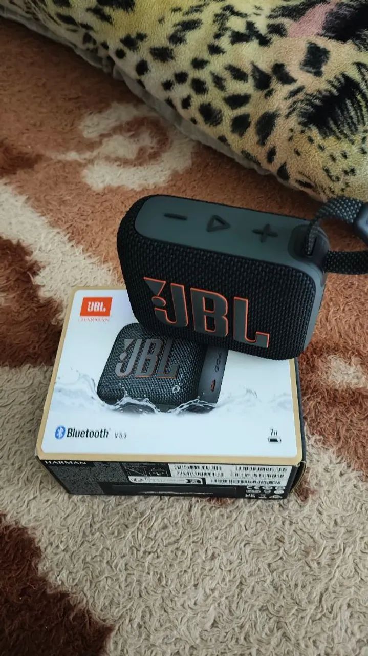JBL boombox 4 e go4 mais duas capa de brinde  - Foto 5