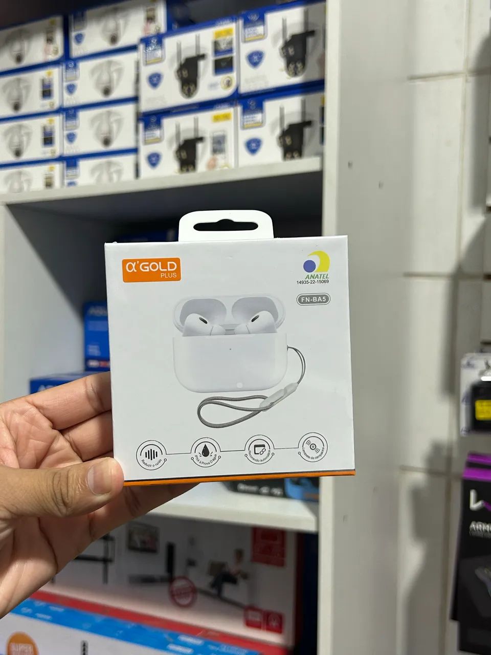 Fone Bluetooth Sem Fio FN-BA5 ( Promoção )