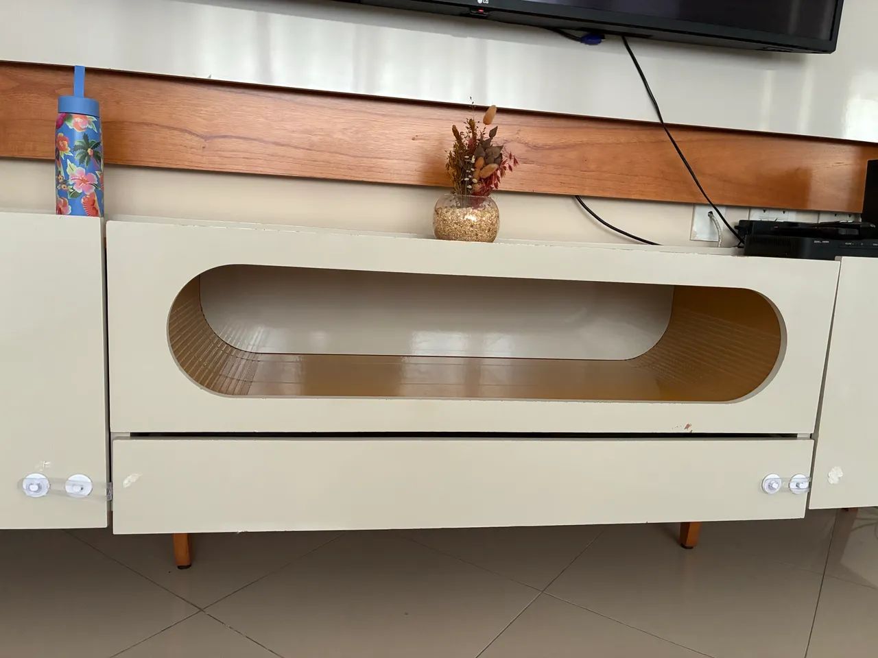 Rack bancada para tv até 85 polegadas curvo - Foto 2