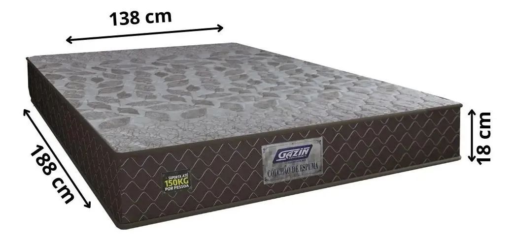 COLCHAO CASAL SONOPRO D60 GAZIN