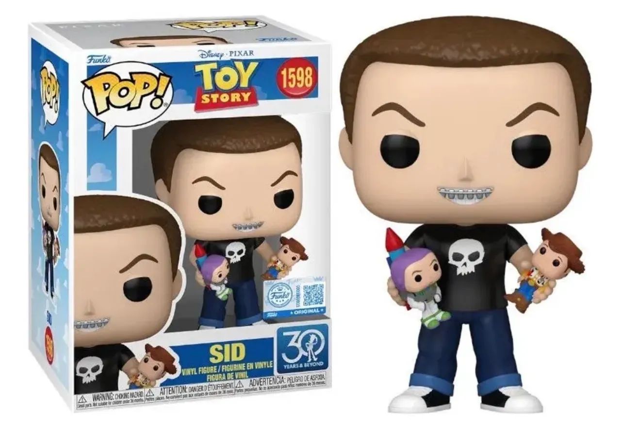  Funko Pop! Disney Toy Story 30 anos - Sid #1598