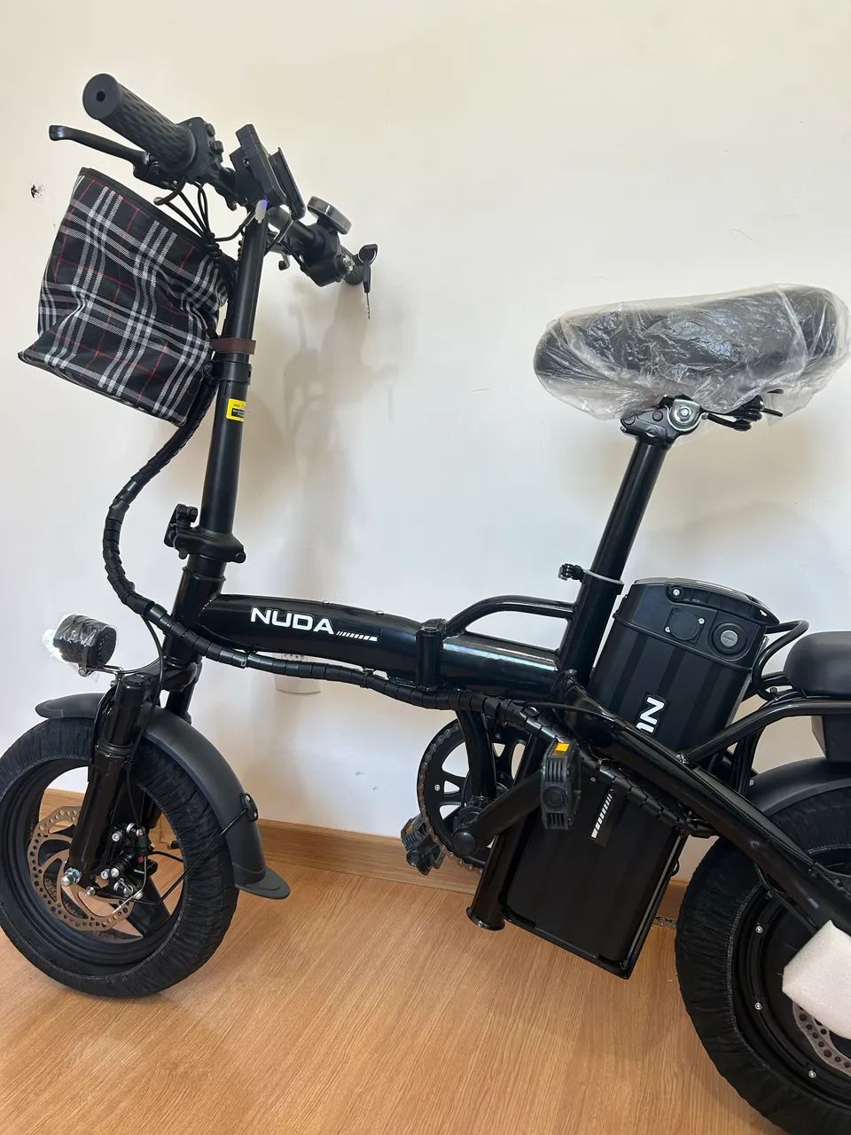 Bicicleta elétrica dobrável (NOVA)