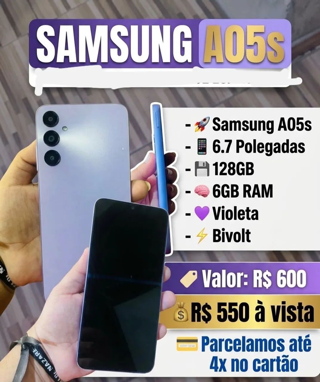 Samsung A05s - Foto 4