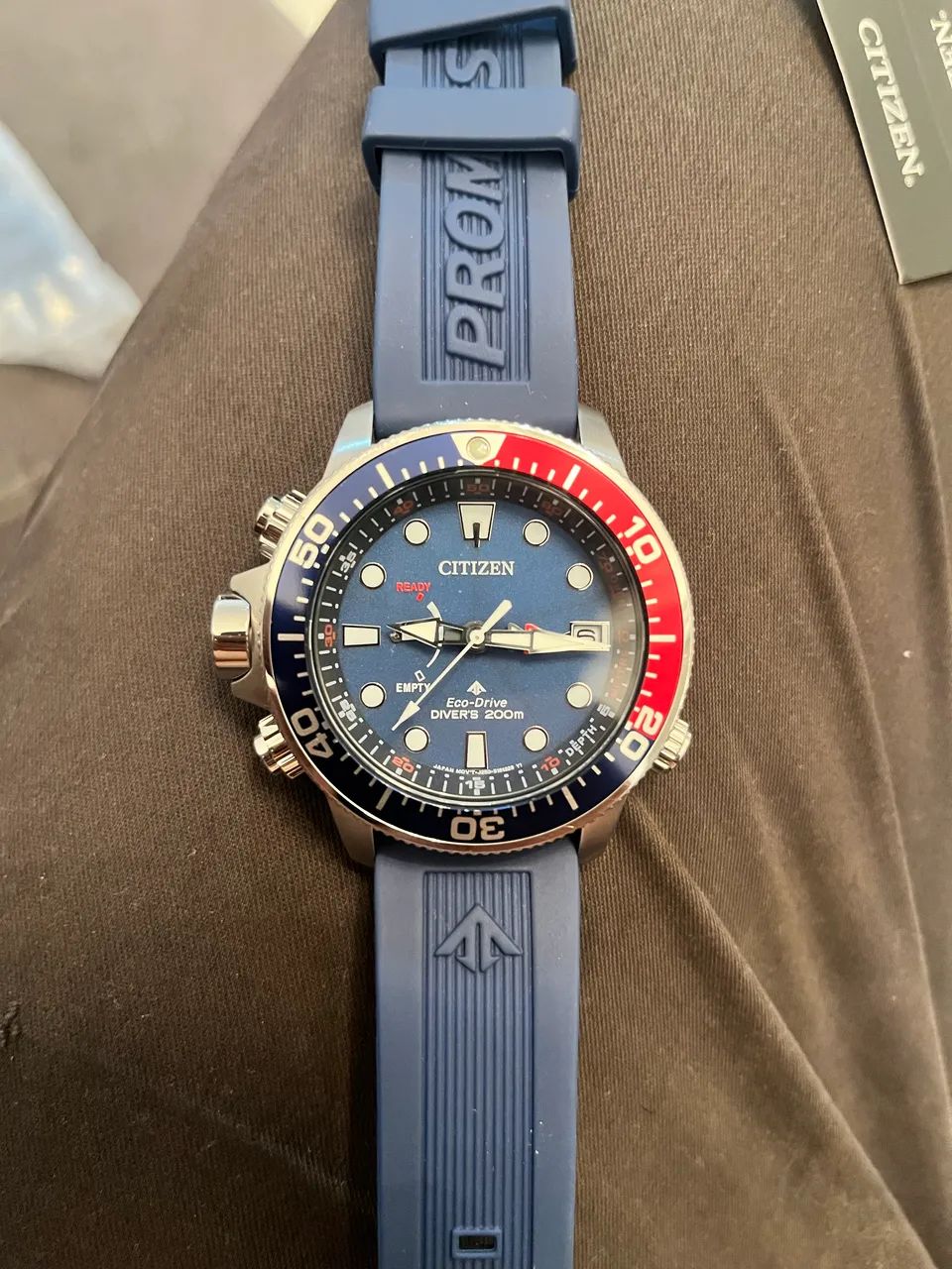 Relógio Aqualand Citizen Eco Drive Bn2038-01l - Foto 2