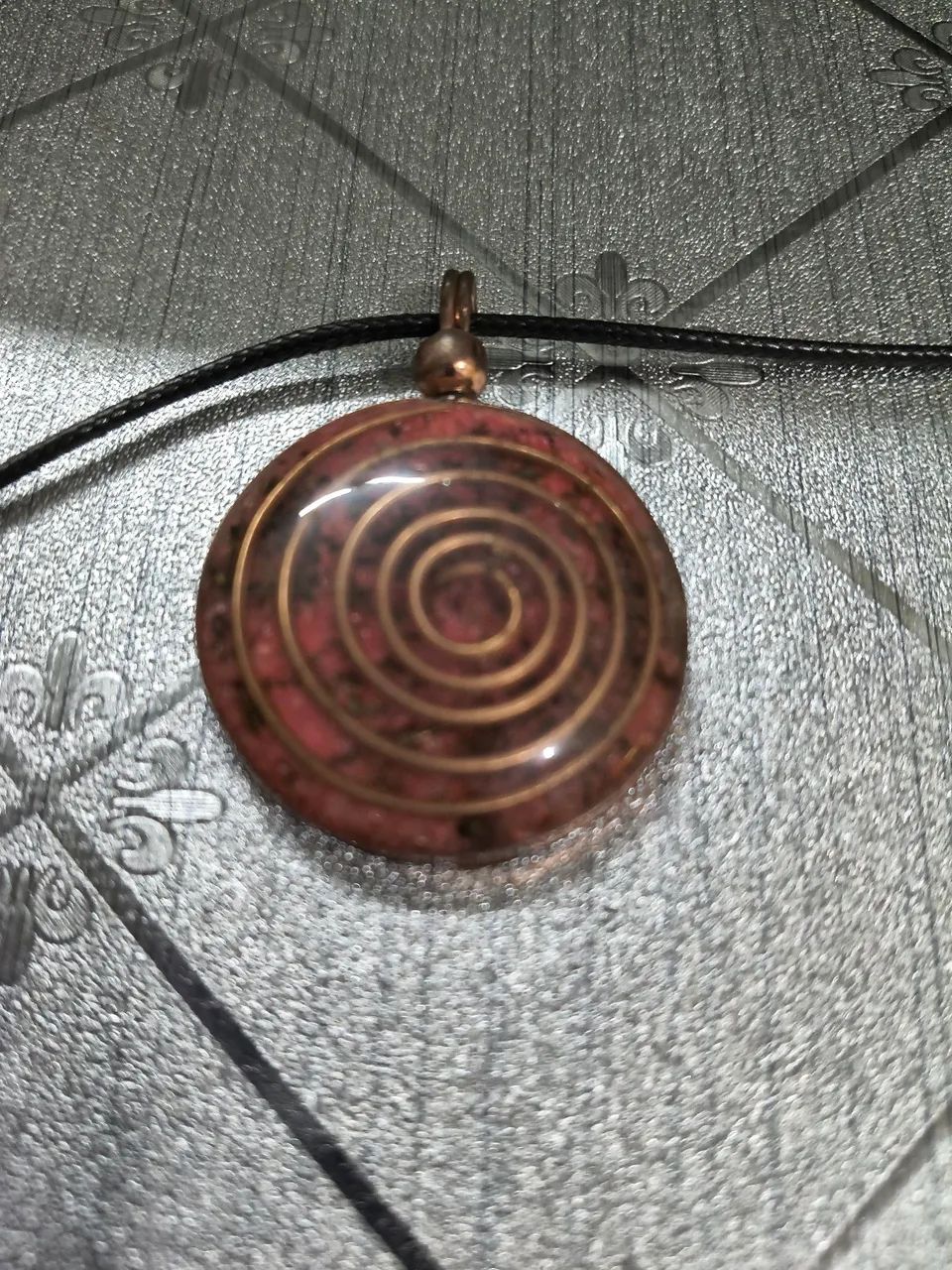 Orgonite de pescoço espiral  - Foto 2