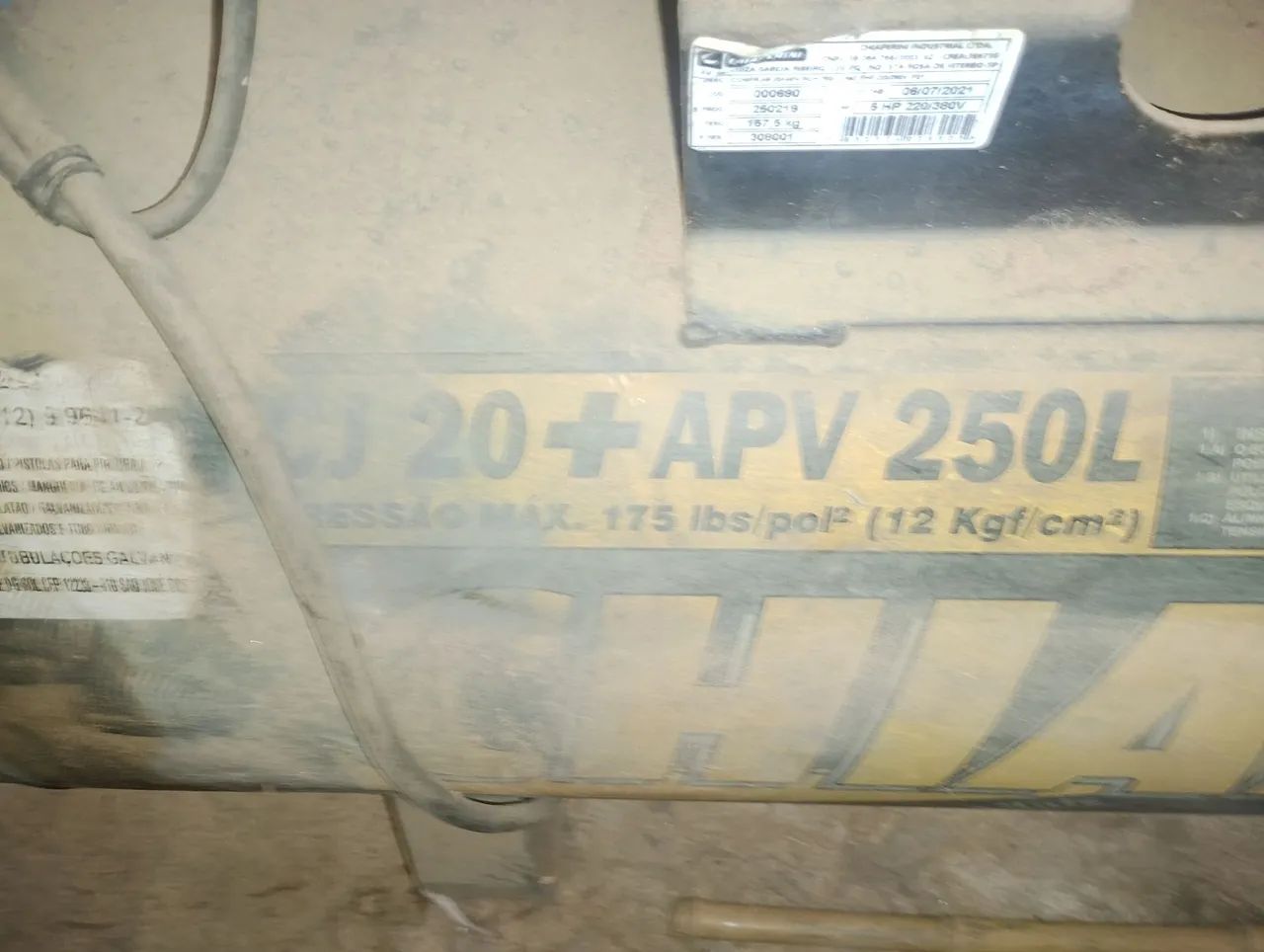 Compreensor de ar trifásico  - Foto 2