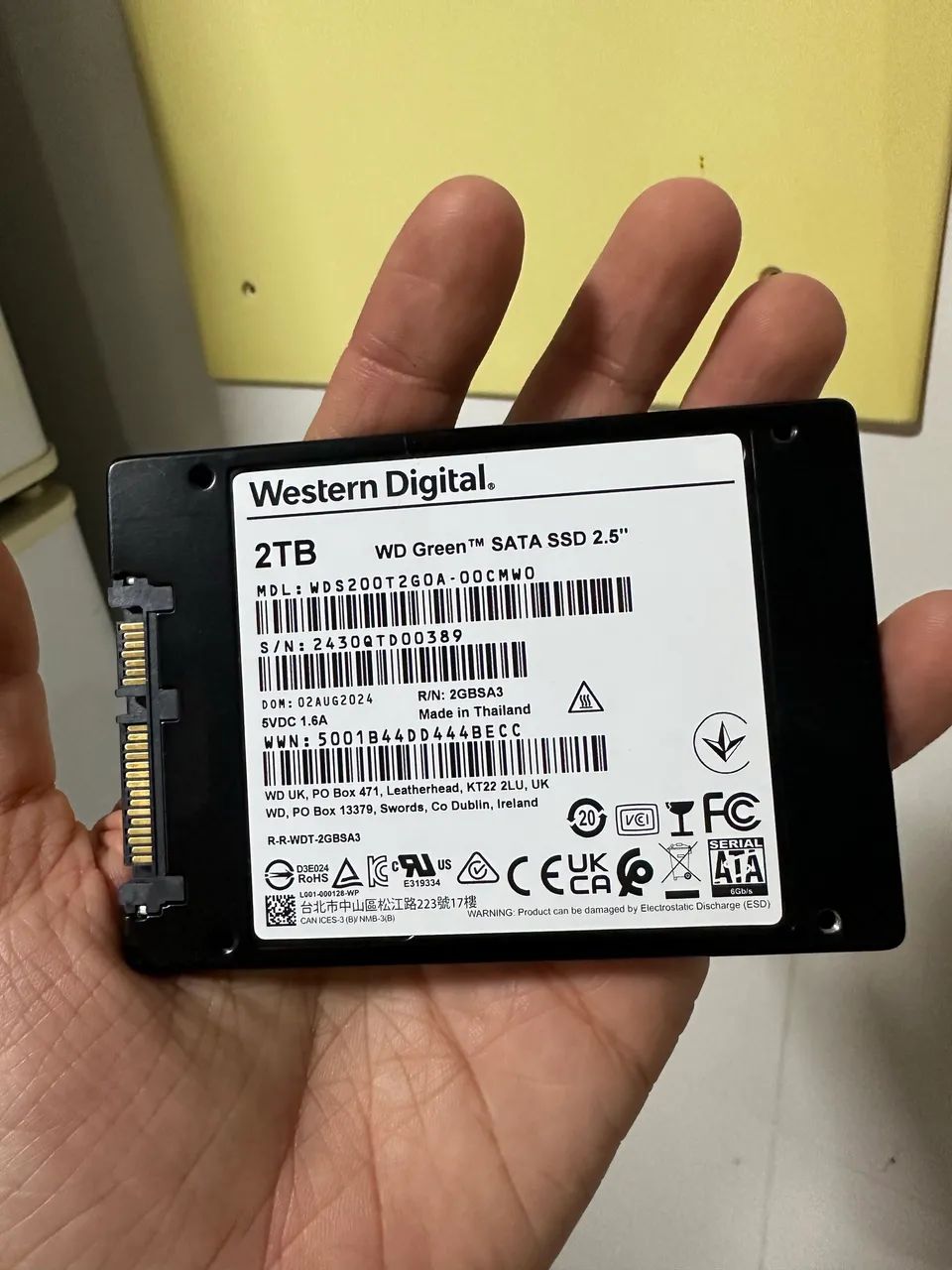 SSD SATA 2 tb - WDGREEN - Foto 2