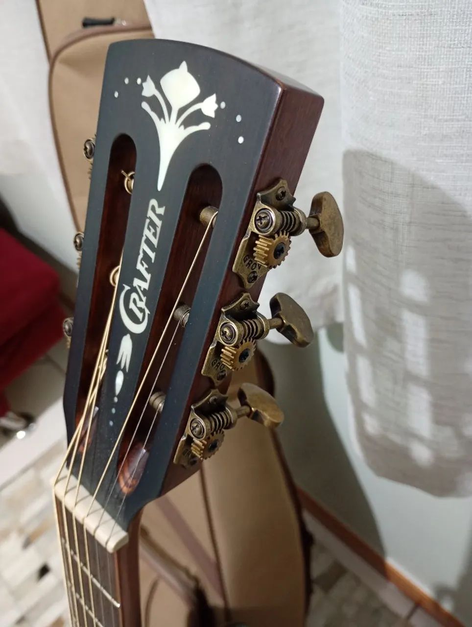 Violão Crafter Mind D-Mahoe Prestige. - Foto 4