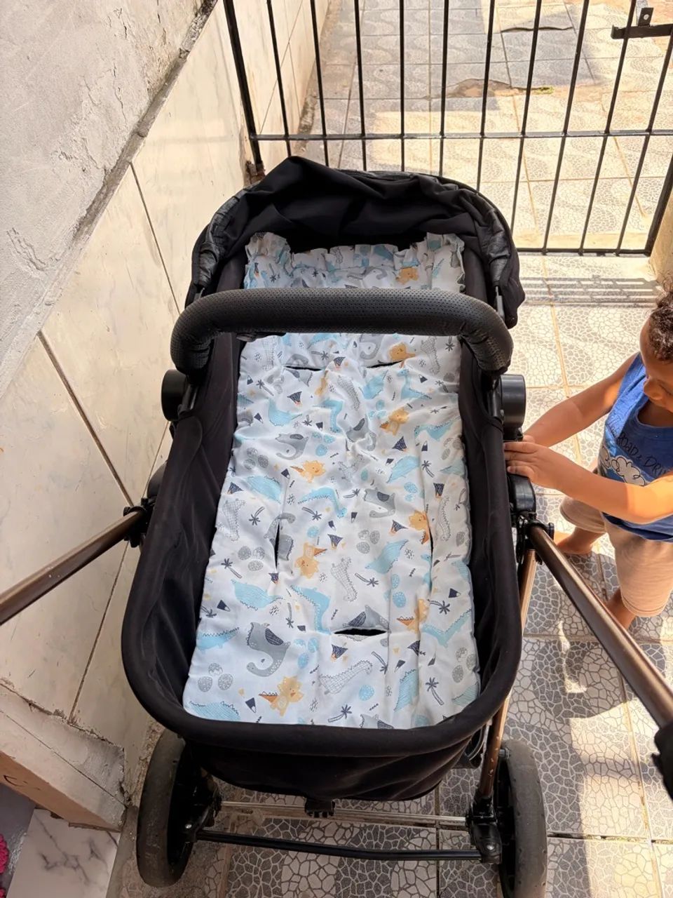 Carrinho de bebê Galzerano Lei a descrição  - Foto 5
