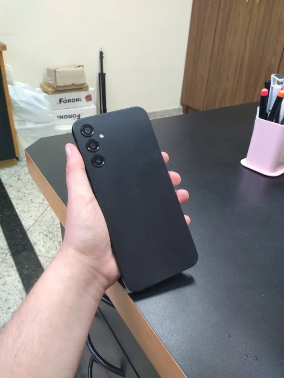 Galaxy A14 4G 128GB 4GB RAM - Muito Conservado - Foto 3