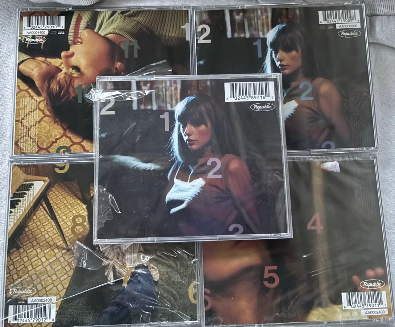 Kit Midnights Taylor Swift - 5 CDs (1ª Tiragem + Target) - Foto 2