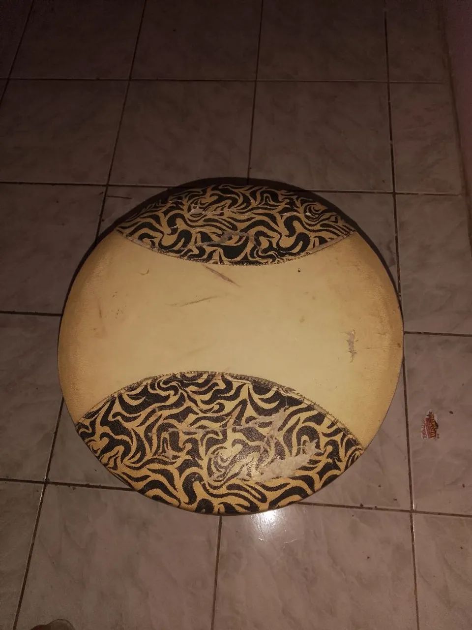 Lindo puff desenho da onça 