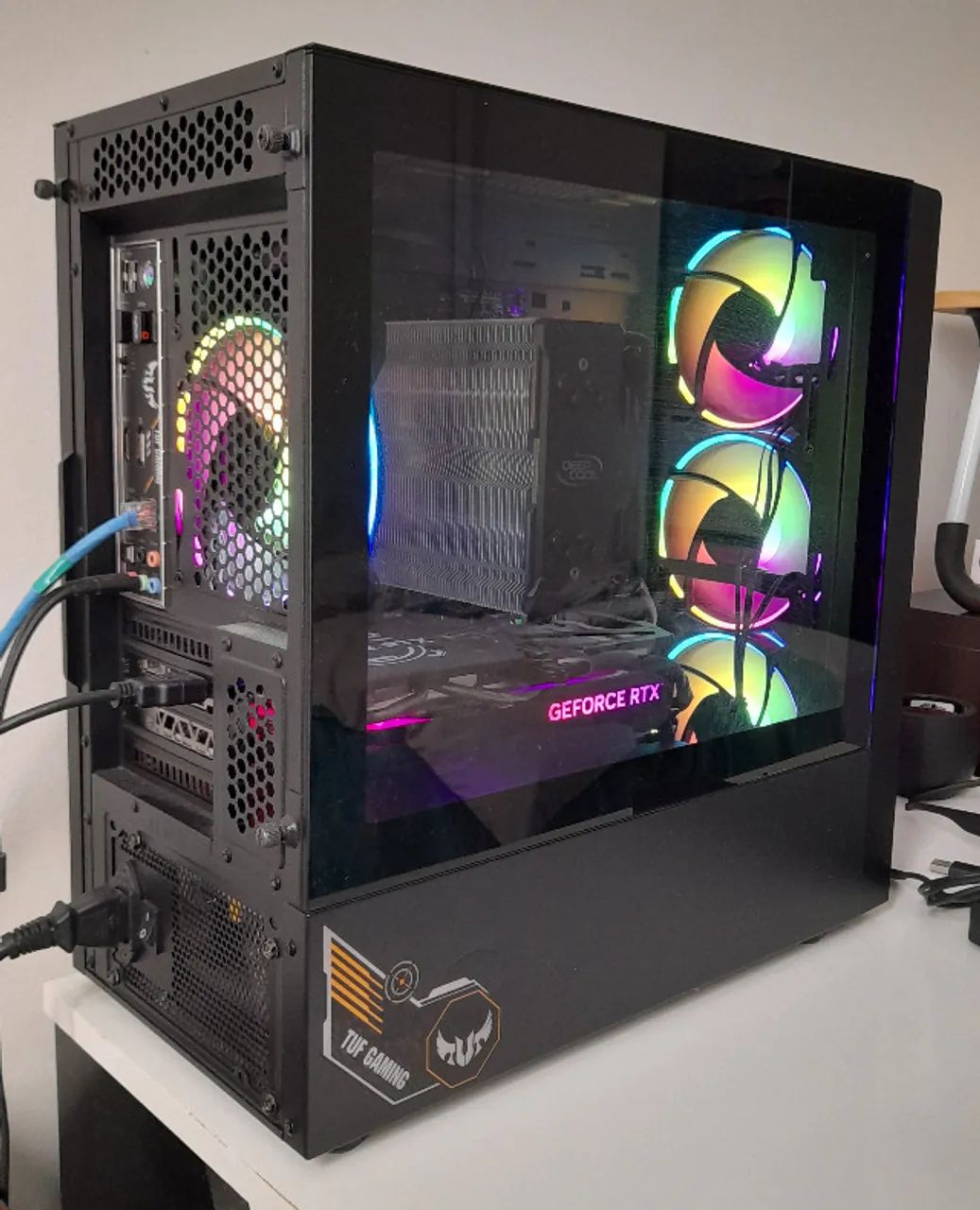 Computador Gamer mATX (Ryzen 5600 e RTX 4060) - Foto 4