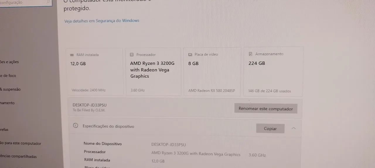 Pc gamer Ryzen 