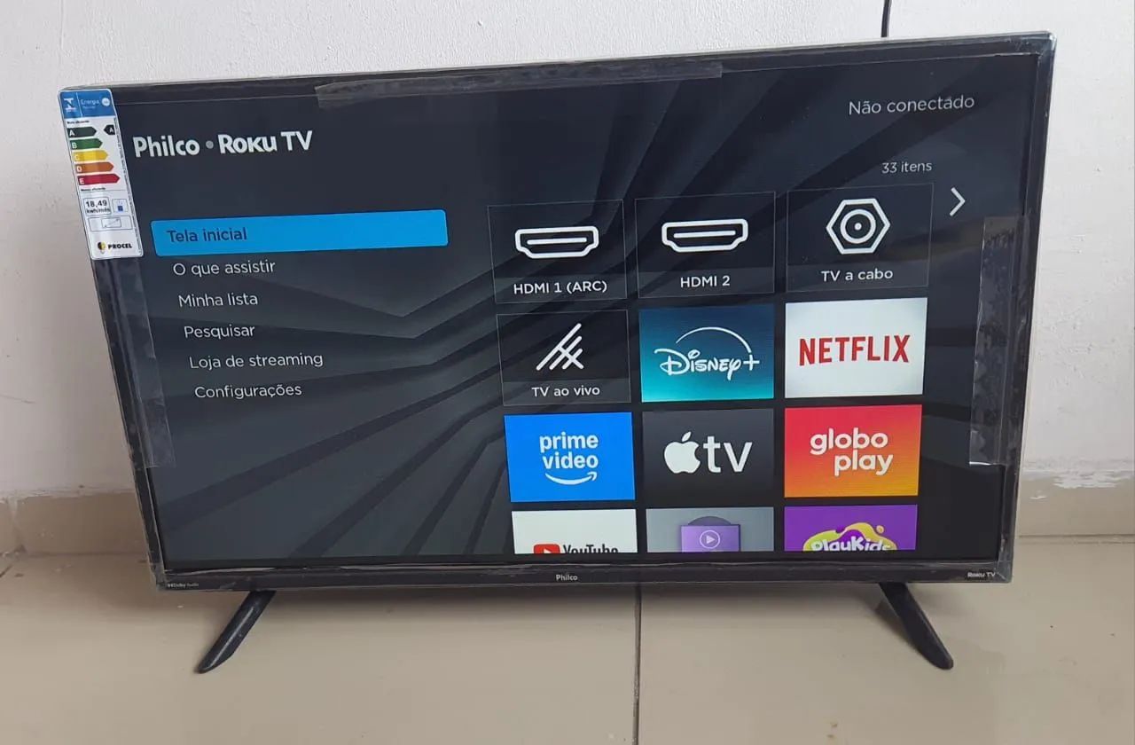 TV SMART PHILCO ROKU 32 POLEGADAS 