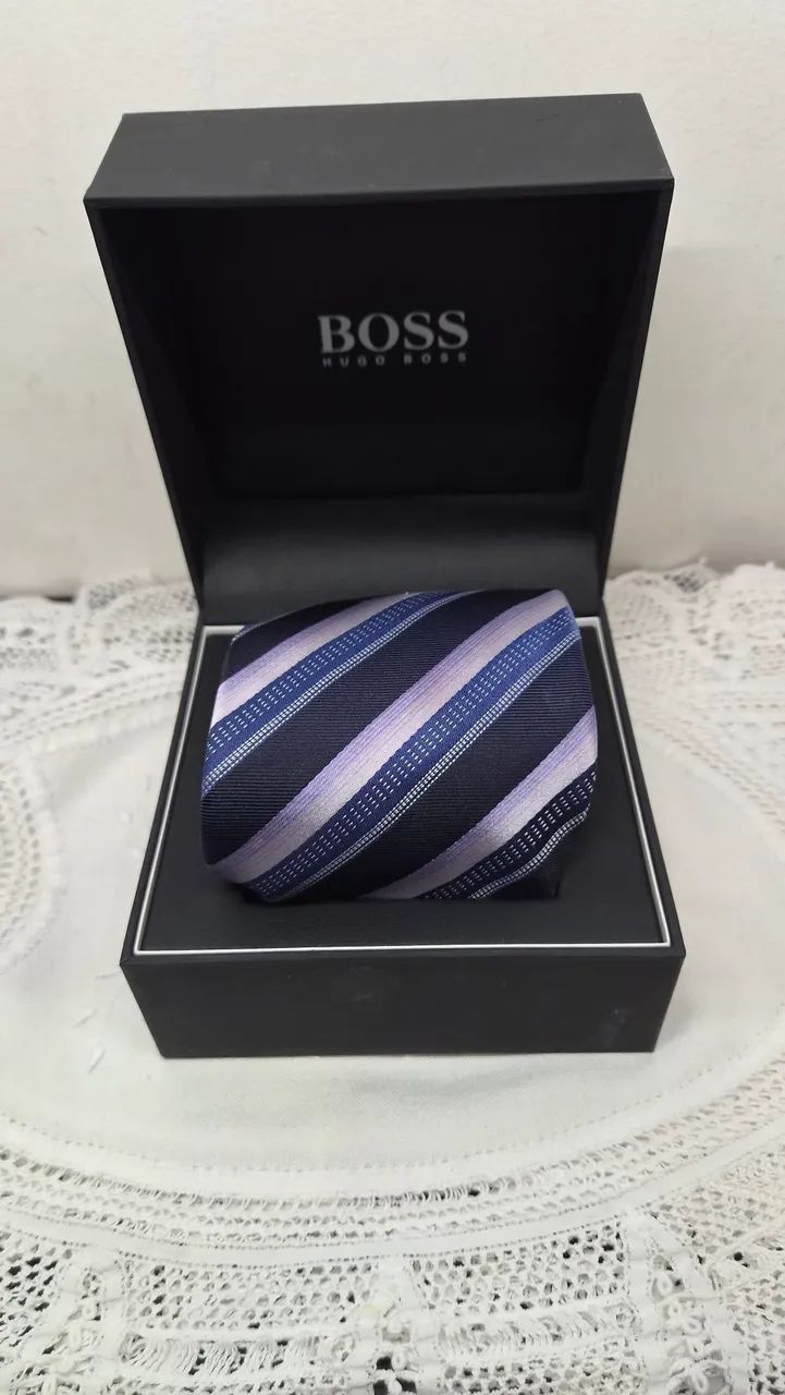 Gravata Hugo Boss seda - Foto 5