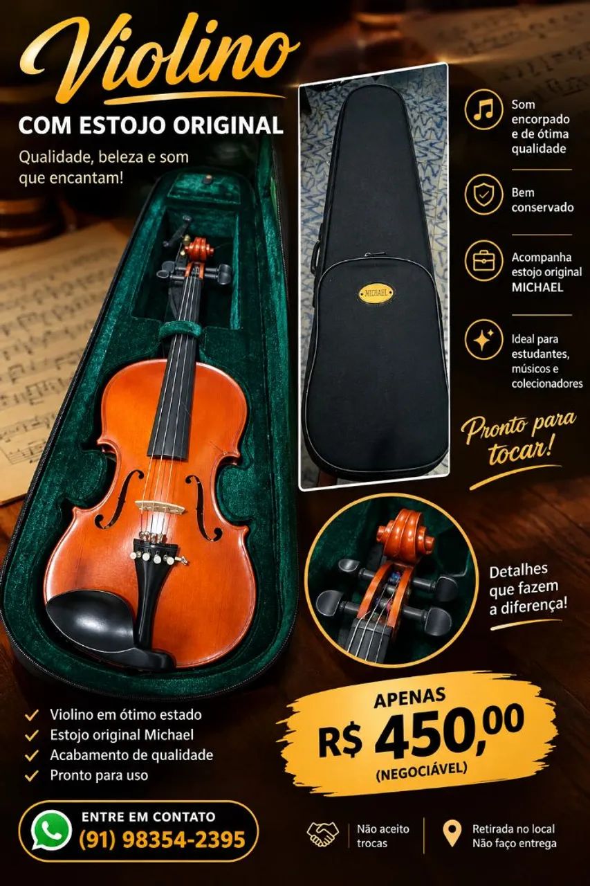 Violino antigo 