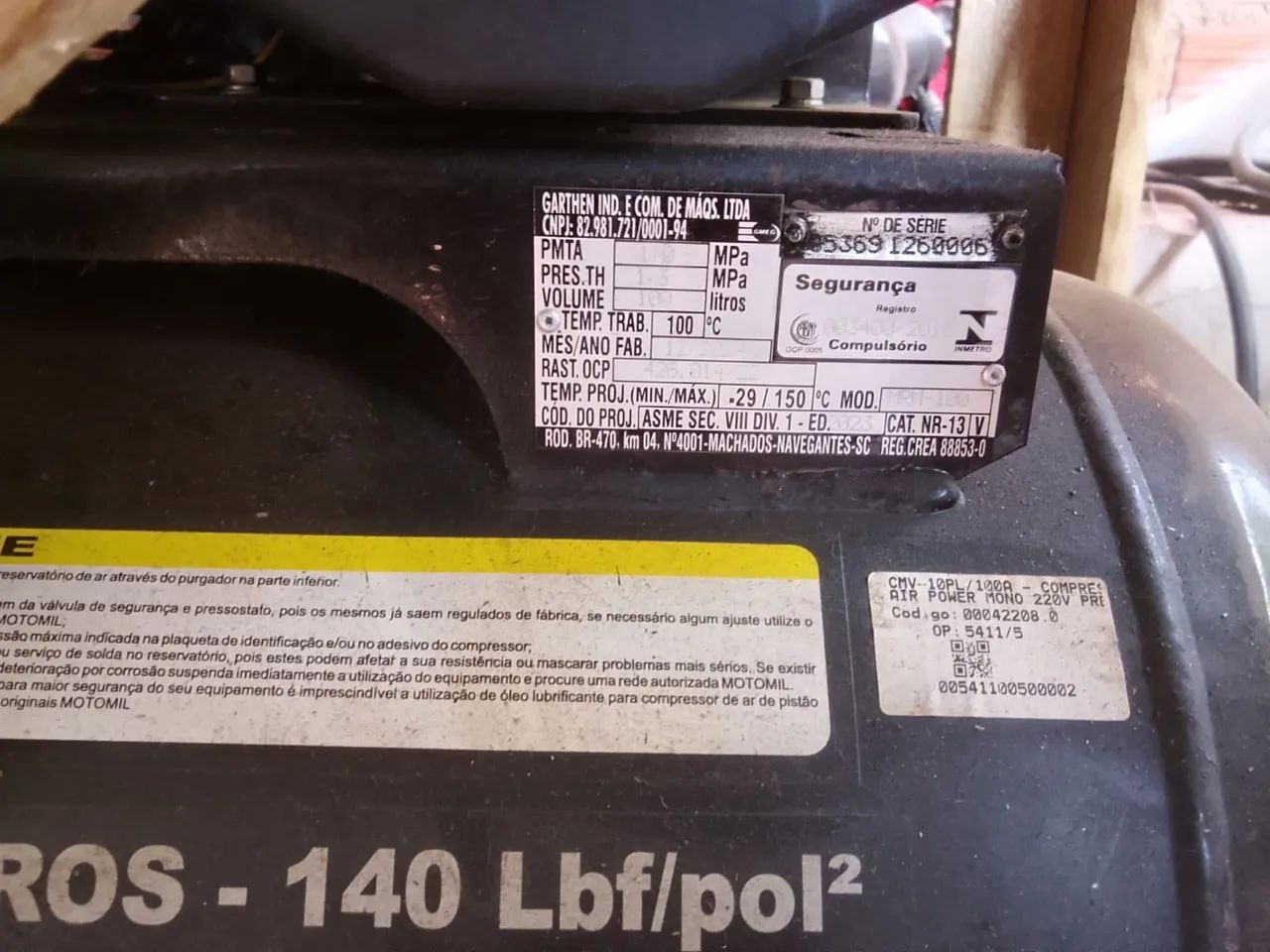 Compressor e Lavadora de Alta Pressão  - Foto 4
