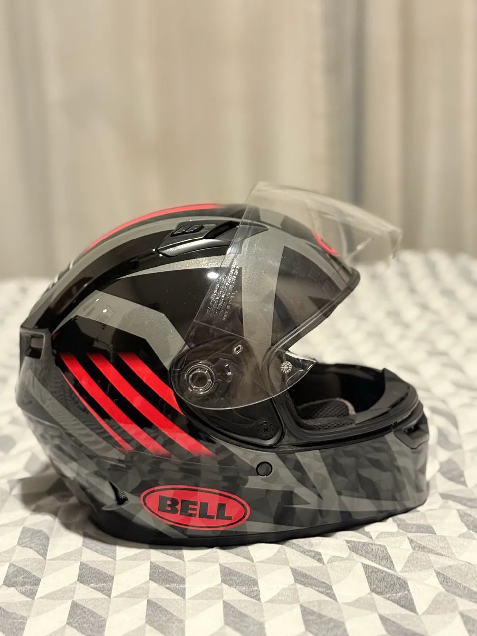 Capacete BELL qualifier Tam 56 pouquíssimo usado