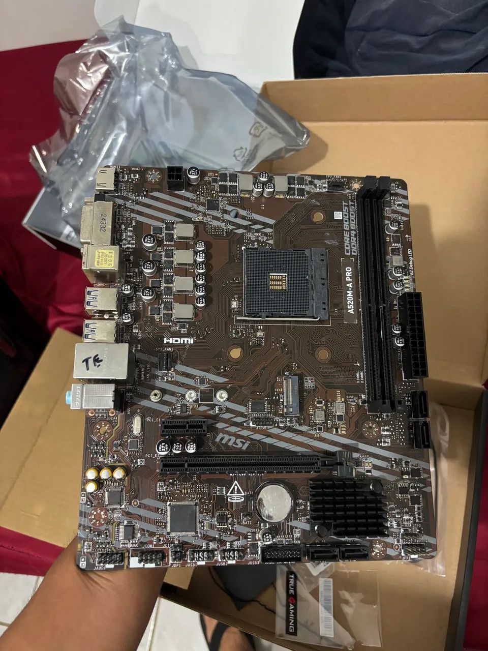 A520M MSI A PRO (não dá vídeo) - Foto 3