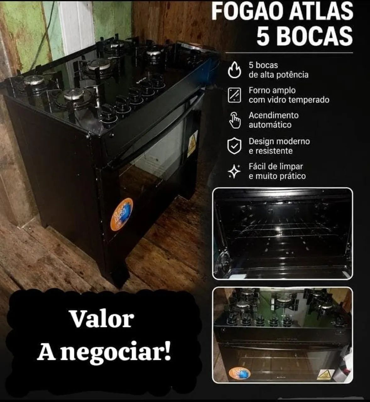 Fogão elétrico 