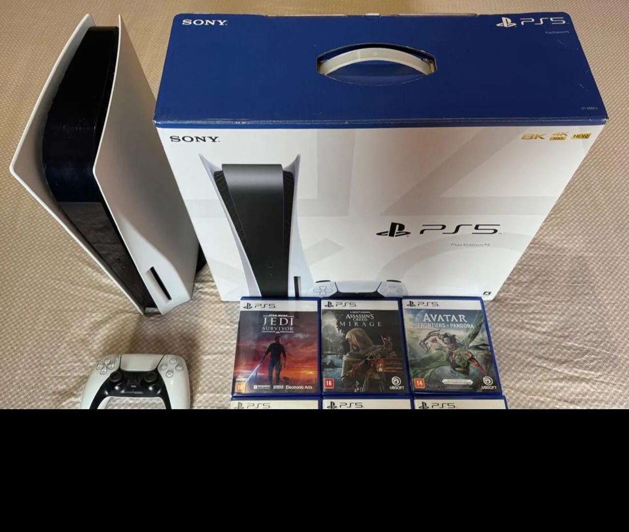 Ps5 + 6 jogos - Consoles de Vídeo Game - Palmeira 1521046074 | OLX
