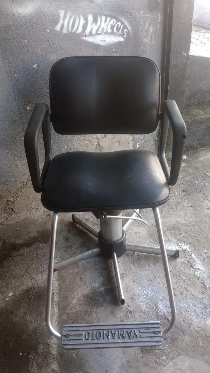 Cadeira de cabeleireiro hidráulica  - Foto 2