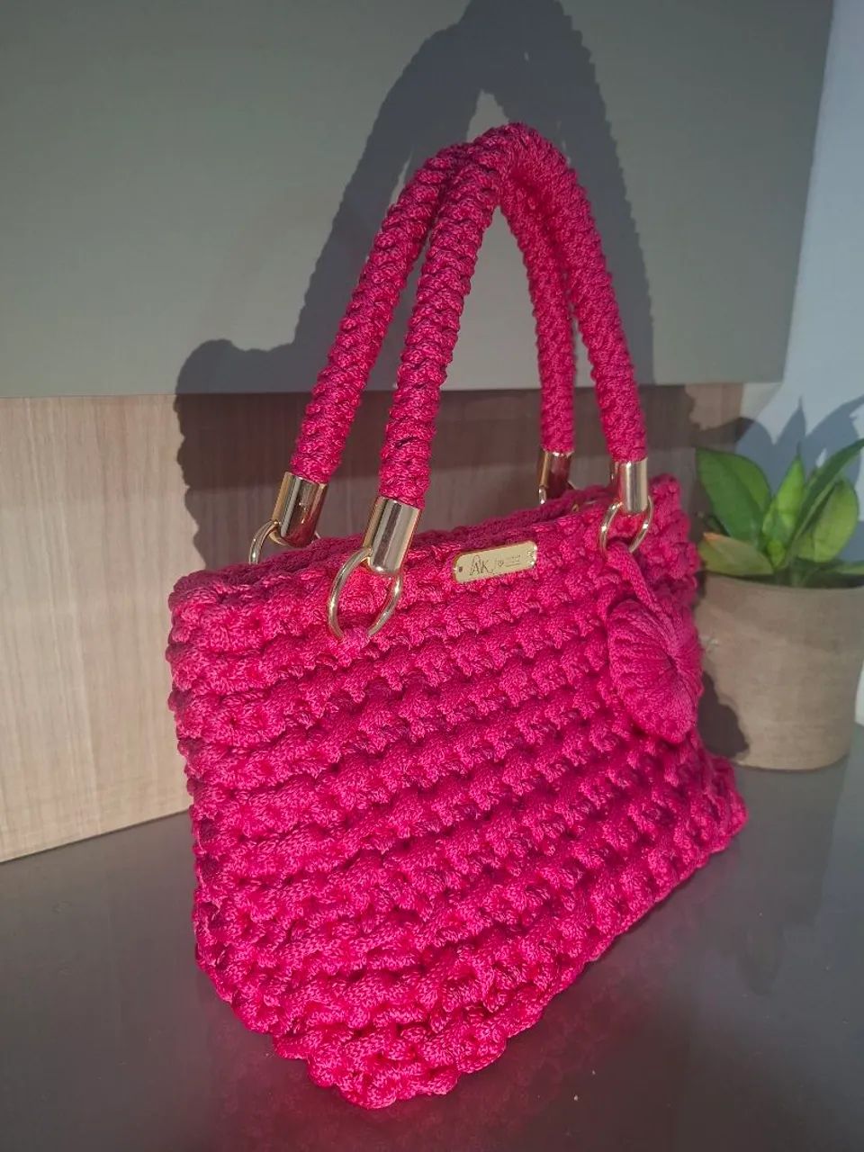 Bolsa de crochê  - Foto 4