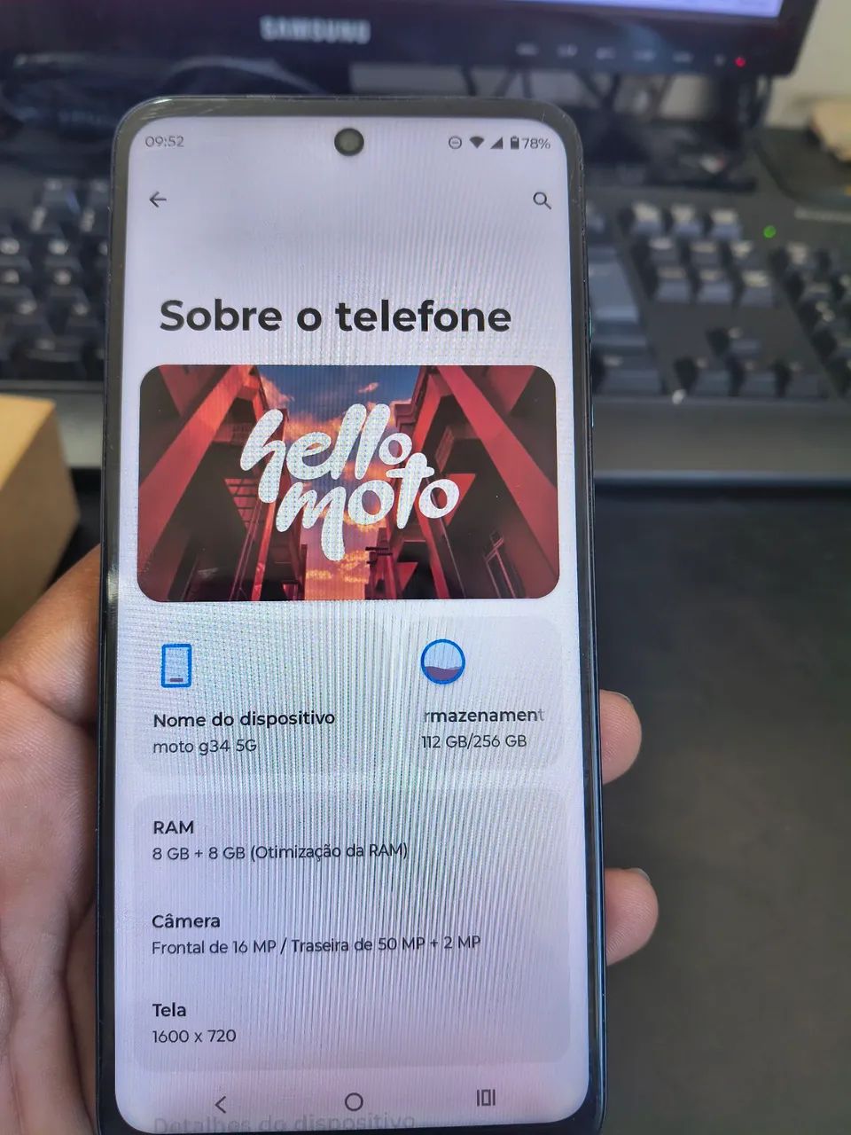 Moto g34 256gb - Foto 2