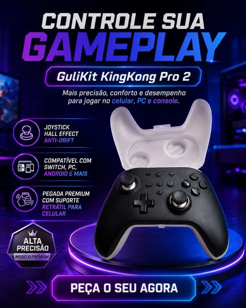 Gulikit kingkong pro 2 (controles pro switch/pc) - Foto 4