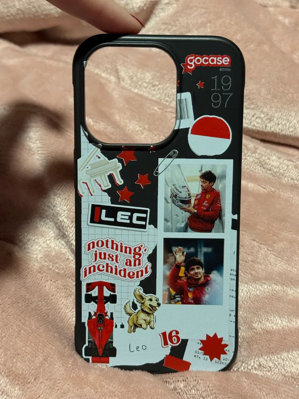 Capinha GOCASE F1 Charles Leclerc iPhone 15 Pro - Foto 2