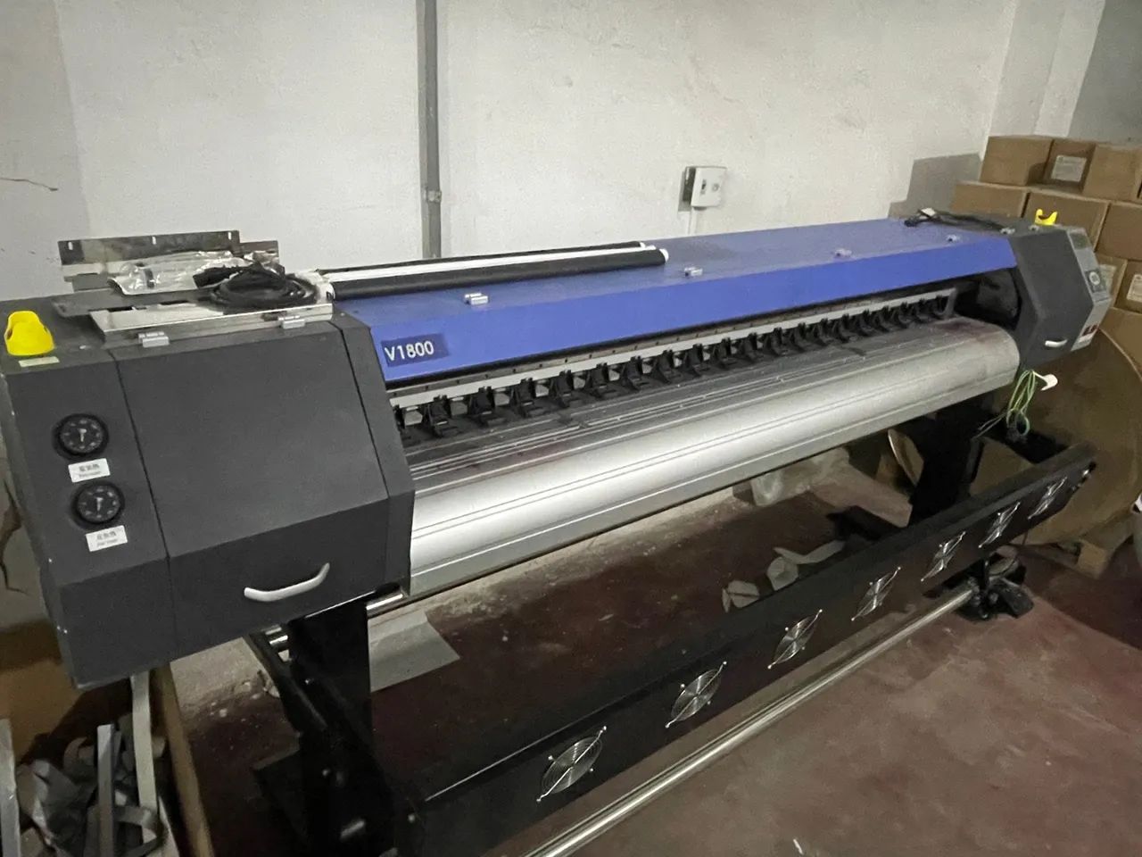 Impressora eco solvente de 1.80m de boca.  - Foto 4