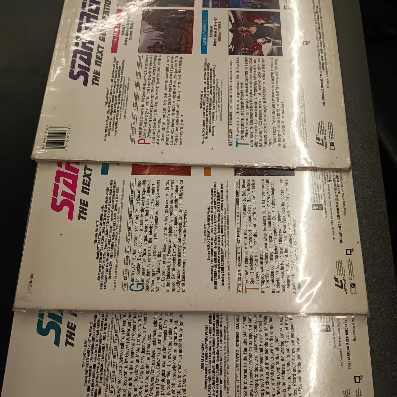 LASERDISC STARTREK COM 3 LDS - Foto 4