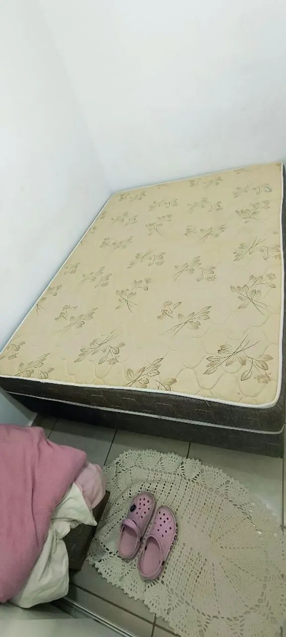 Cama box colch ão acoplado - Foto 2