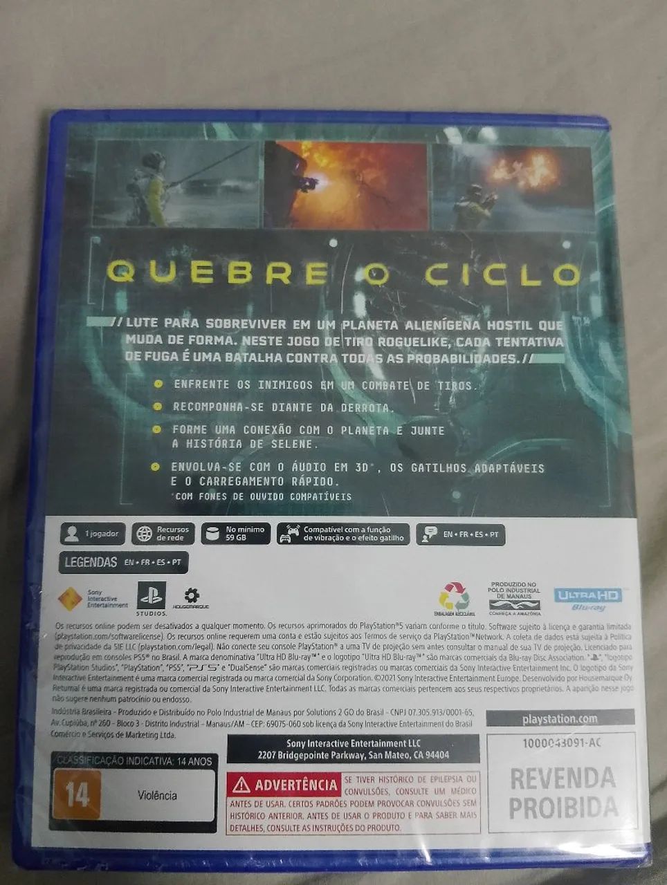 JOGO DE PS5 LACRADO!  - Foto 2
