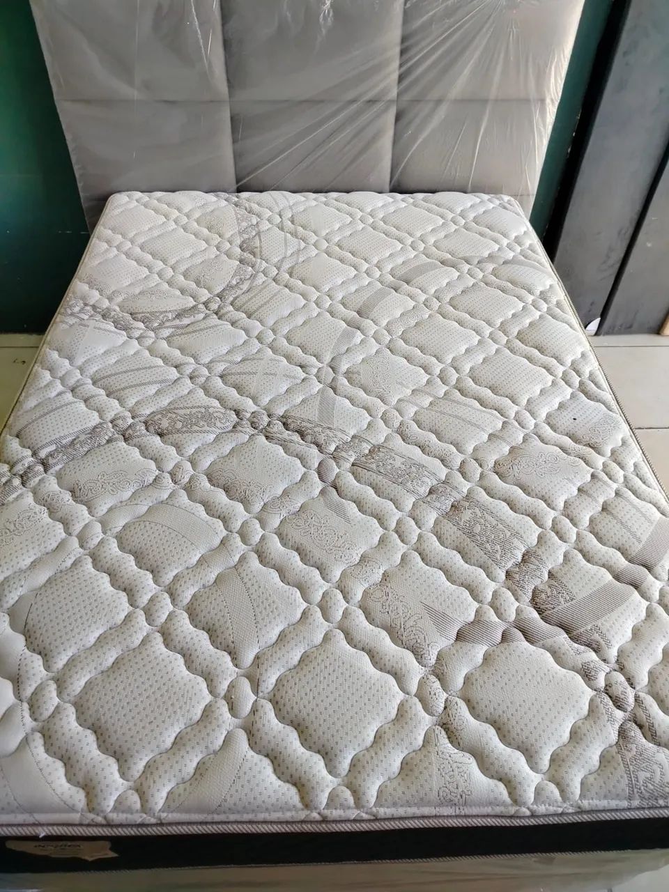 Cama Casal HIGIENIZADA ENTREGO SEMI NOVA - Foto 3